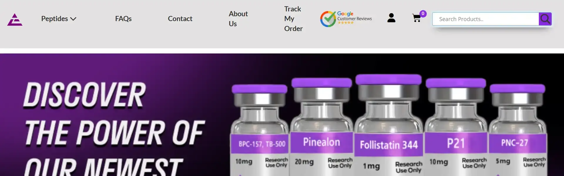 Elixir Labs Co. storefront banner