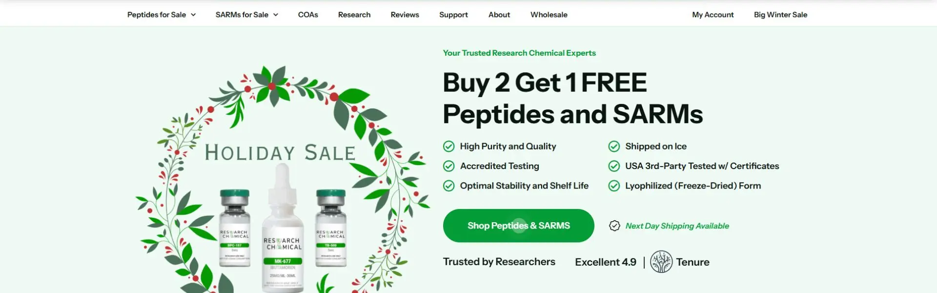 Research Chemical storefront banner